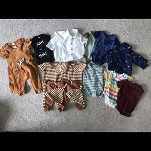 NWOT Baby boy matching sets (2 of every outfit)